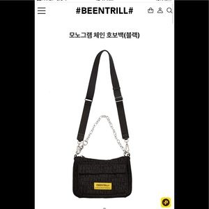 BEENTRILL purse in monogram. RIP VIRGIL ABLOH!